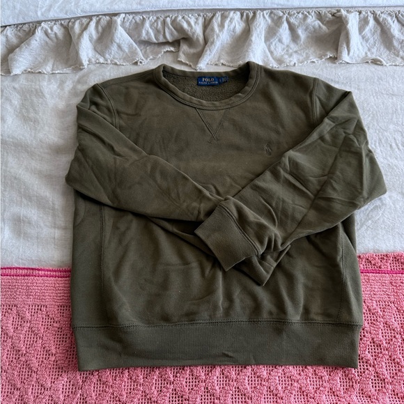 Polo Ralph Lauren Sweaters - Polo Ralph Lauren Olive Green Sweater